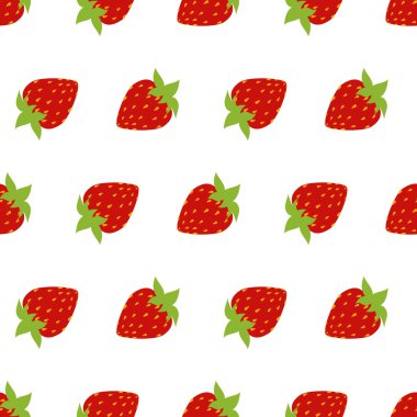 Kırmızı çilek sorunsuz