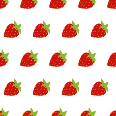 Kırmızı çilek sorunsuz