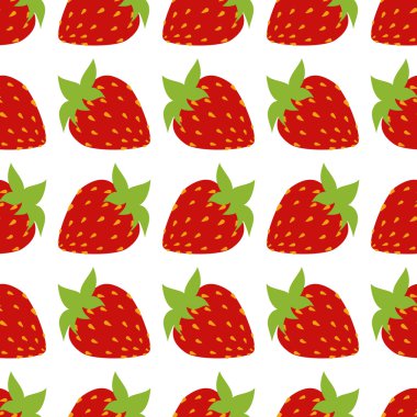 Kırmızı çilek sorunsuz