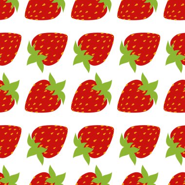 Kırmızı çilek sorunsuz