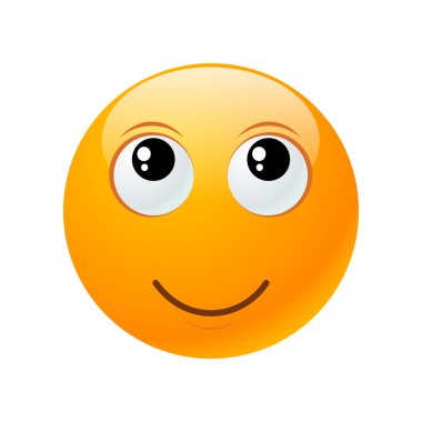 Sarı yuvarlak ifade