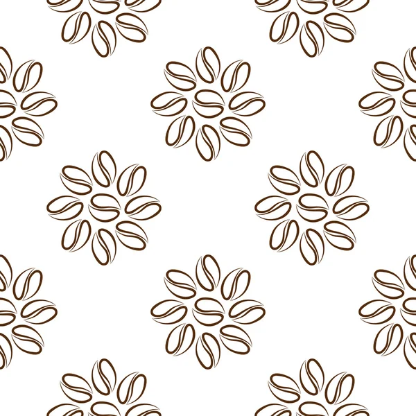 kahve çekirdekleri çiçek