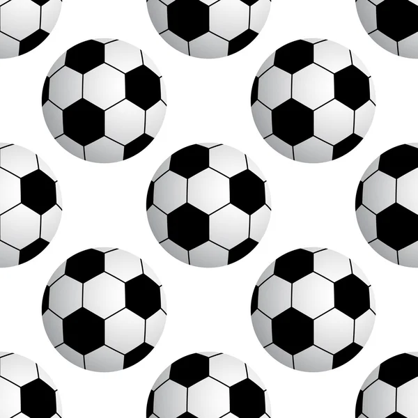 Футбольний м'яч безшовні — стоковий вектор