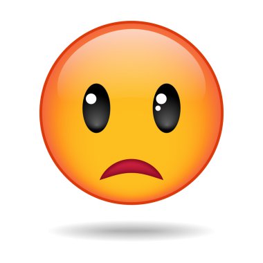 Sarı yuvarlak ifade