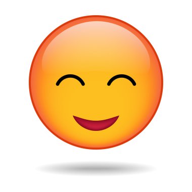 Sarı yuvarlak ifade