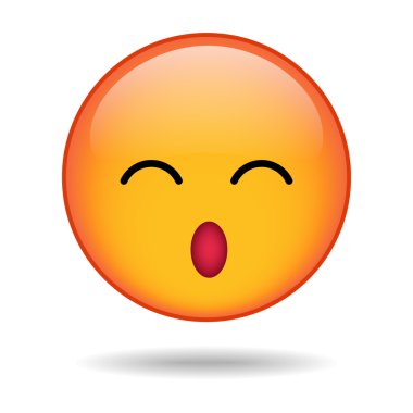 Sarı yuvarlak ifade