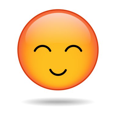 Sarı yuvarlak ifade