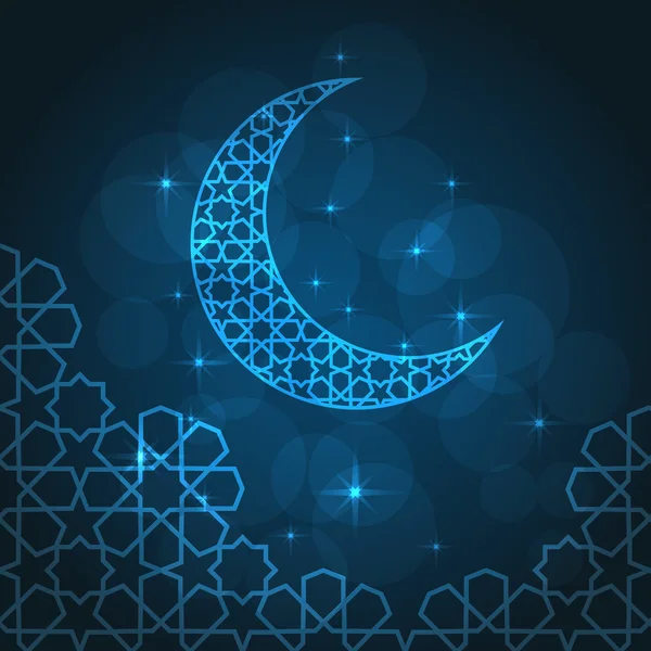 Ramadan wenskaart — Stockvector