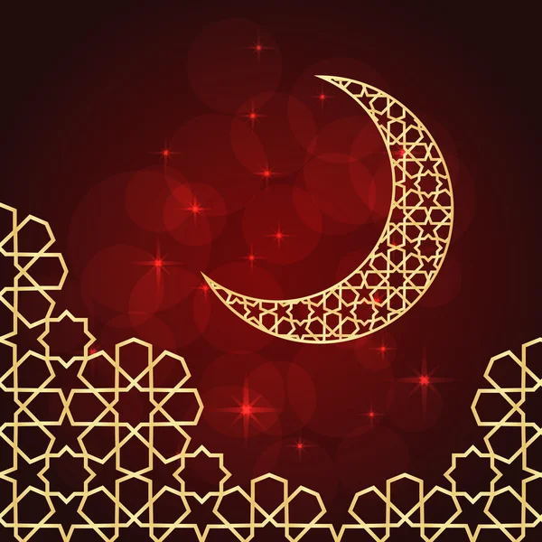 Ramadan greeting card — Stock Vector