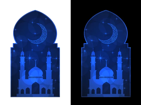 Ramadan-Grußkarte — Stockvektor