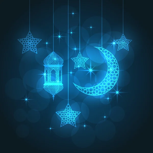 Ramadan wenskaart — Stockvector