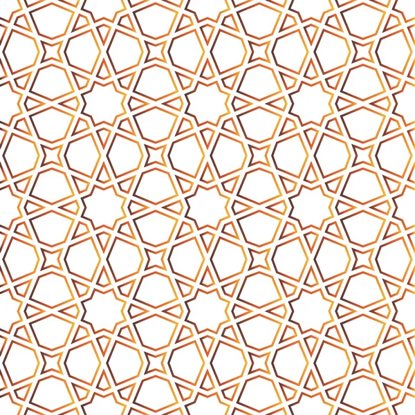 摩洛哥网格装饰无缝 — 图库矢量图片