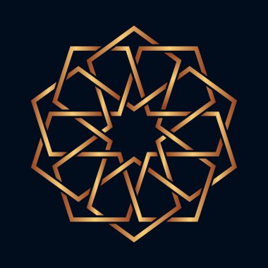 İslami on katlı roset