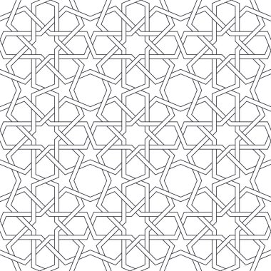 Geometrik İslami Kusursuz Desen