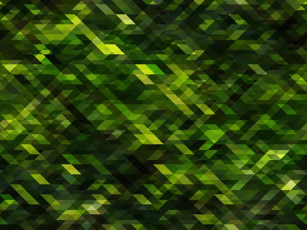 Simple dark green triangle seamless pattern grid — Stock Vector