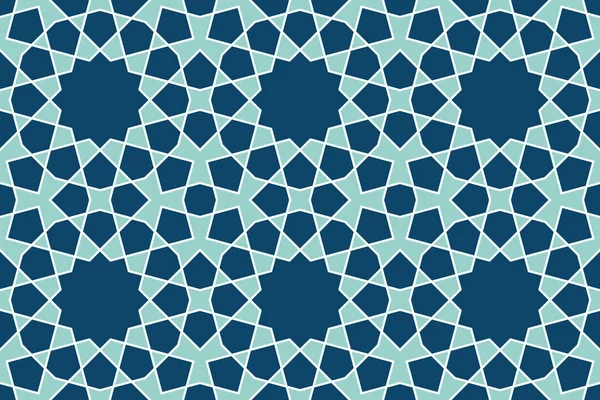 Perský geometrický islámský vzor ramadánských karet — Stockový vektor