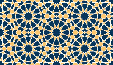 Ramazan kartlarının Pers geometrik İslami deseni