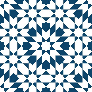 Ramazan kartı için Pers geometrik İslami deseni