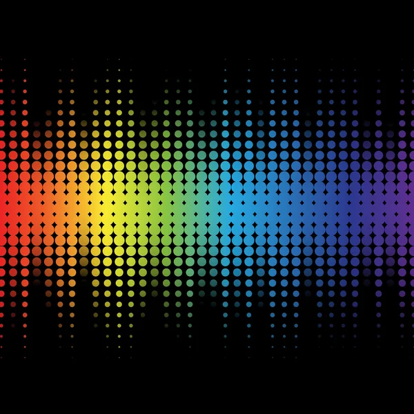 Ecualizador gráfico de color — Archivo Imágenes Vectoriales