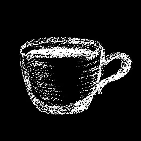 Taza de café — Vector de stock