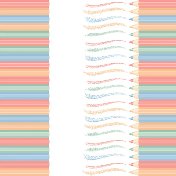 Color pencils — Stock Vector