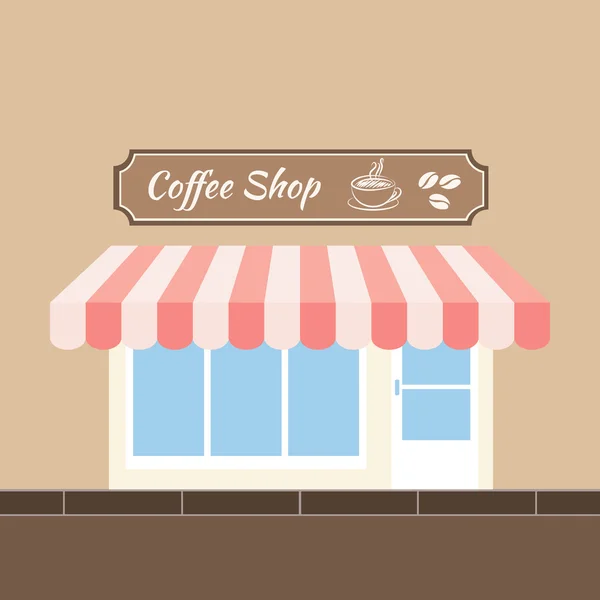 Coffee shop — Stock Vector