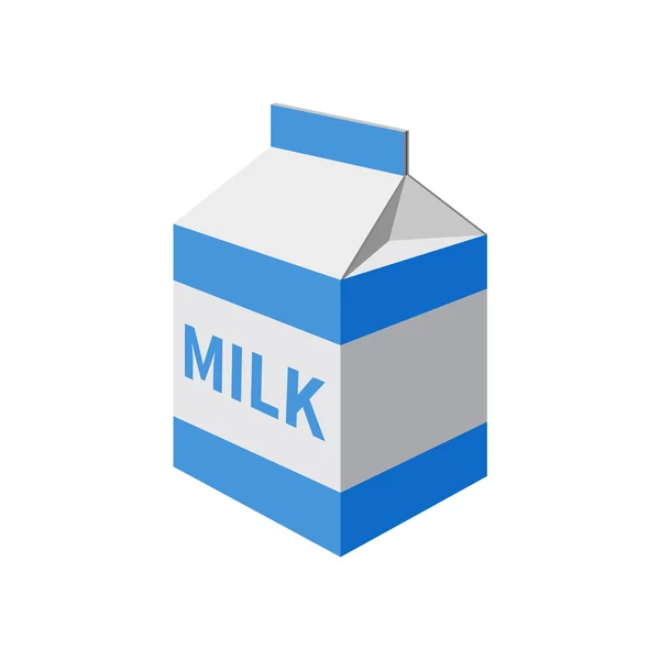 Milk packet — Stock Vector