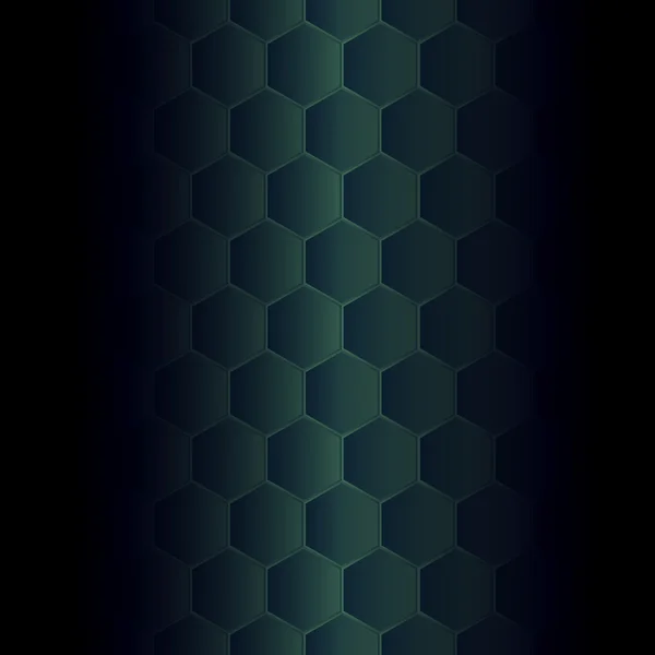 Hexagonal mosaic — Stock Vector