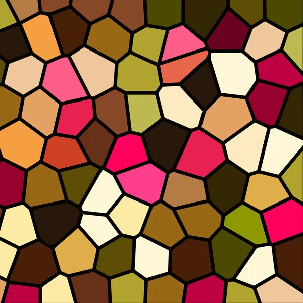 Mosaico abstracto — Vector de stock