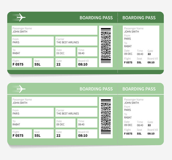 plane tickets