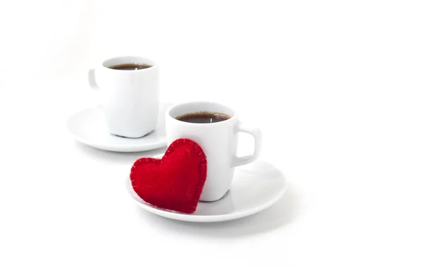 Coffee valentine — Stock Photo, Image