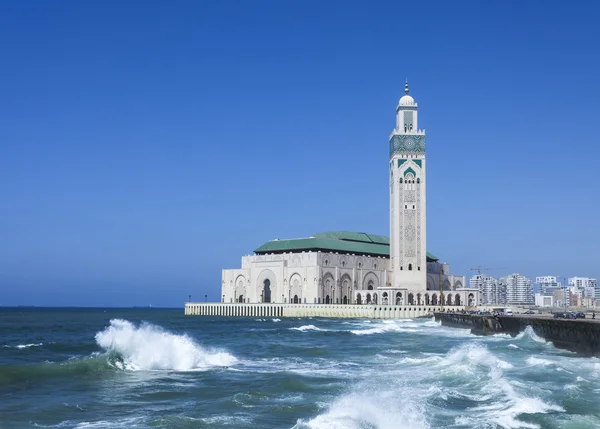 Мечеть Хассана II в Касабланке — стоковое фото