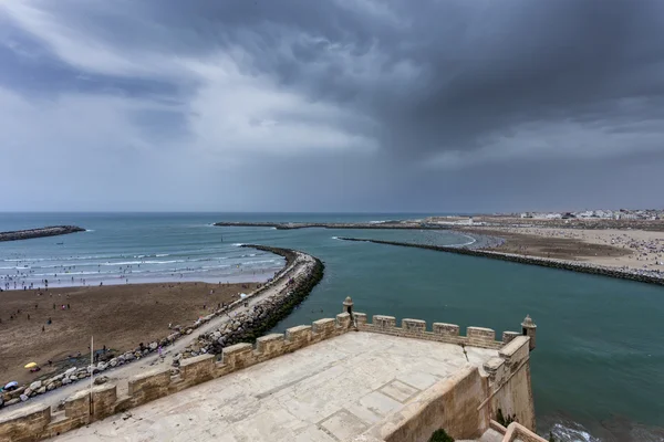 Rabat Beach during the summer, Morocco — Stock Photo, Image