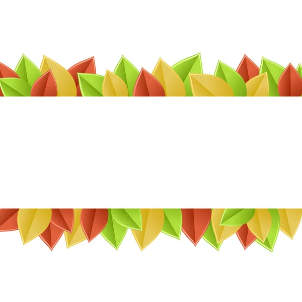 Feuilles automne — Image vectorielle