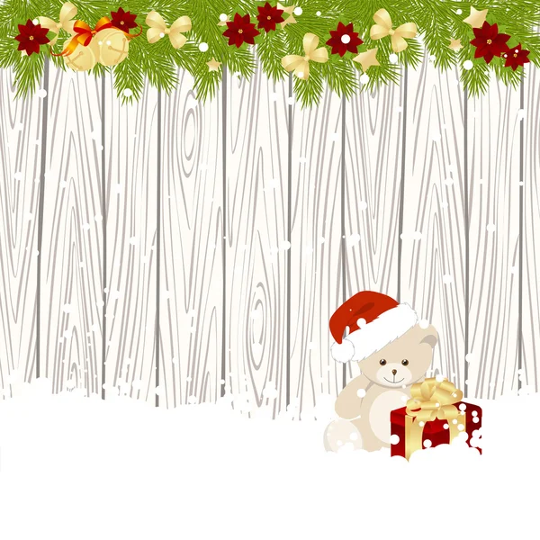 Xmas frame — Stock Vector