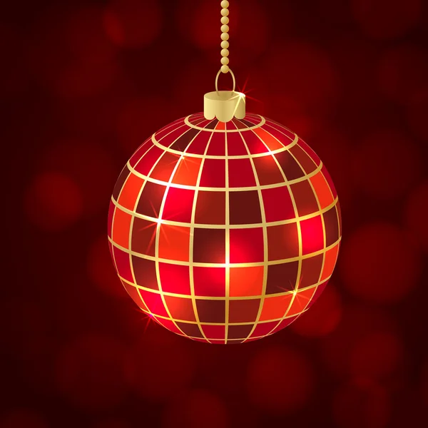 Christmas ball mosaik — Stock vektor