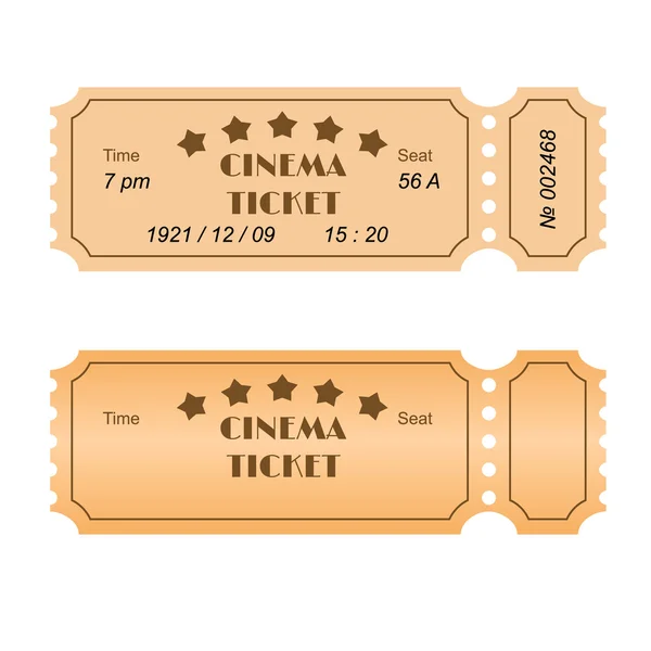 Billets cinéma — Photo