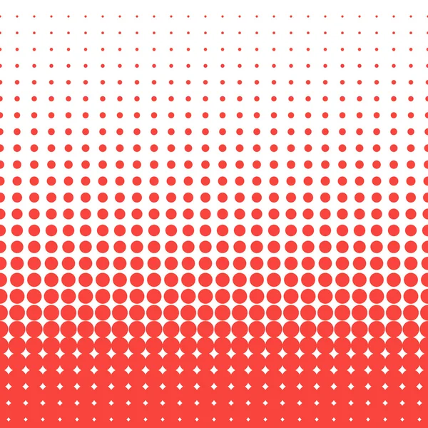 Puncte Halftone roșu — Vector de stoc