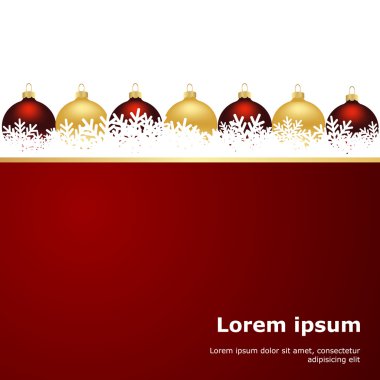 Xmas fram topları ile