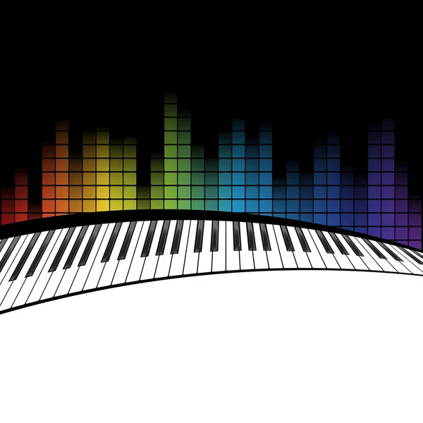 Plantilla icono de piano — Vector de stock