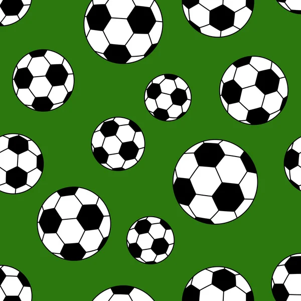 Bola de fútbol inconsútil — Archivo Imágenes Vectoriales