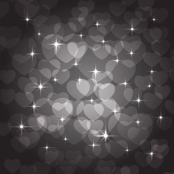 Fondo de San Valentín Bokeh — Vector de stock