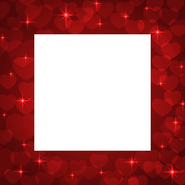 Fundo bokeh valentine —  Vetores de Stock