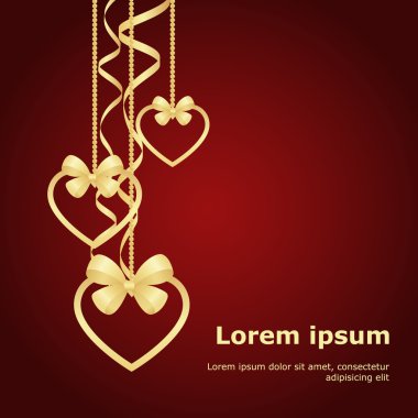 Sevgiliye kırmızı arka plan