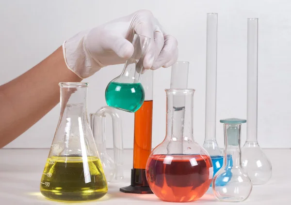 Working in laboratory — Stock Photo, Image