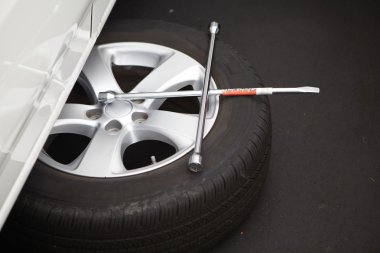 Tire wijzigenlastik değiştirme.