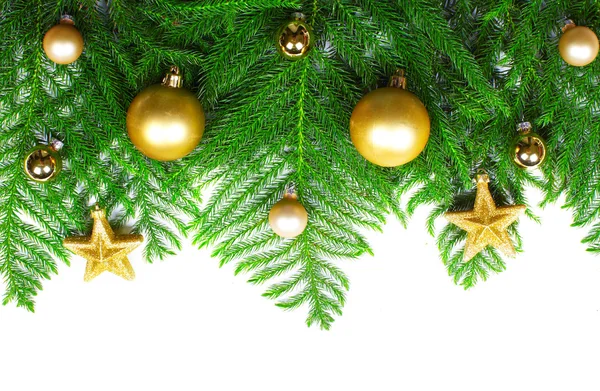 クリスマスツリーの装飾. — ストック写真