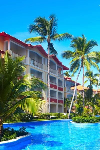 Tropical resort. — Stock Photo, Image