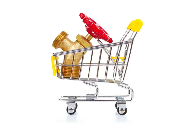 Tools in shopping cart — Stock Photo, Image