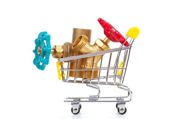 Tools in shopping cart — Stock Photo, Image